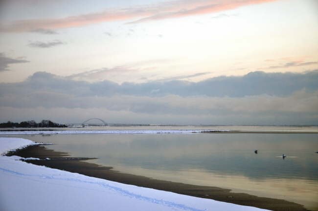 Fehmarn im Winter genie�en